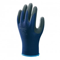Handschoen SHOWA 380 Foam grip Pro zwart/blauw mt M