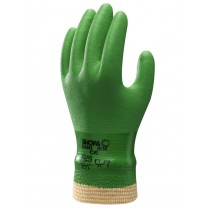 Handschoen SHOWA 600 PVC Green mt M