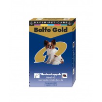 Bolfo Gold Hond 40 &lt4 kg
