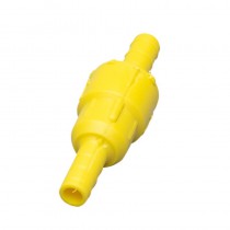 Terugslagventiel (midden) Hiko geel 8 mm