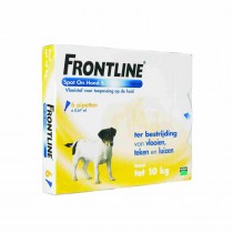 Frontline hond S 2-10 kg 6 pipetten