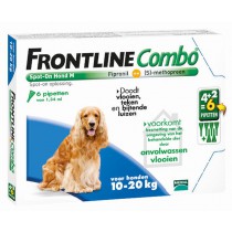 Frontline Combo hond M 10-20 kg 6 pipetten