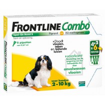Frontline Combo hond S 2-10 kg 6 pipetten