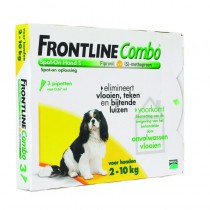Frontline Combo hond S 2-10 kg 3 pipetten