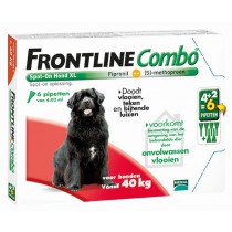 Frontline Combo hond XL &gt40 kg 6 pipetten