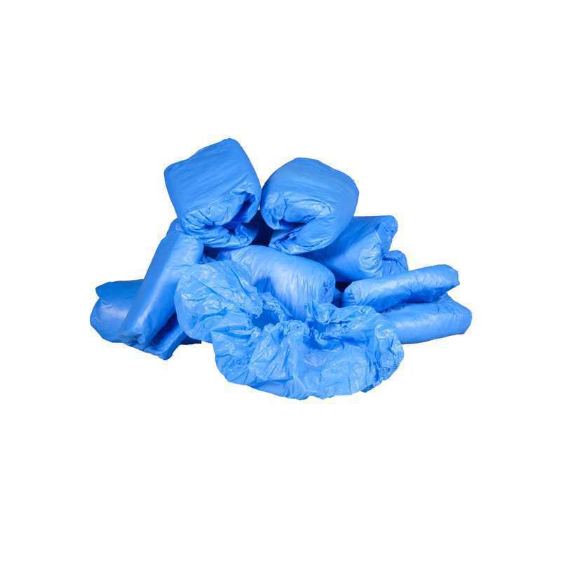 Vernietigen Airco Blauwdruk Overschoentjes CPE blauw