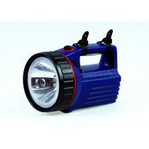 Handschijnwerper LED/halogeen incl. 6V accu en oplader